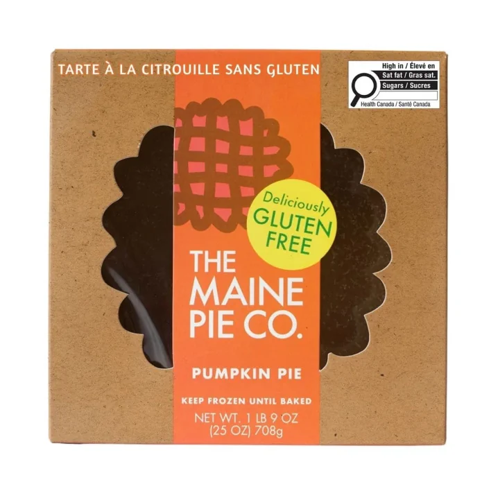 The Maine Pie Co. Gluten-Free Pumpkin Pie, 708g