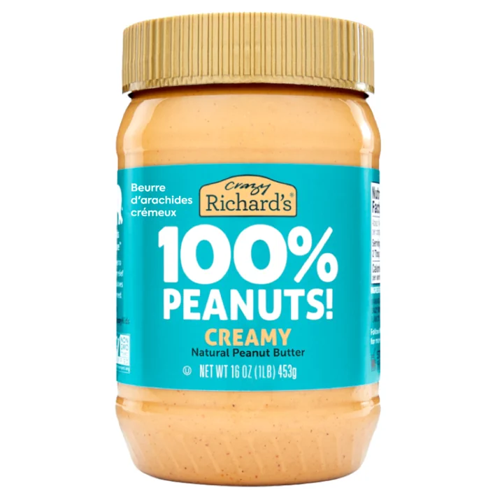 Crazy Richard's Creamy Peanut Butter, 453g