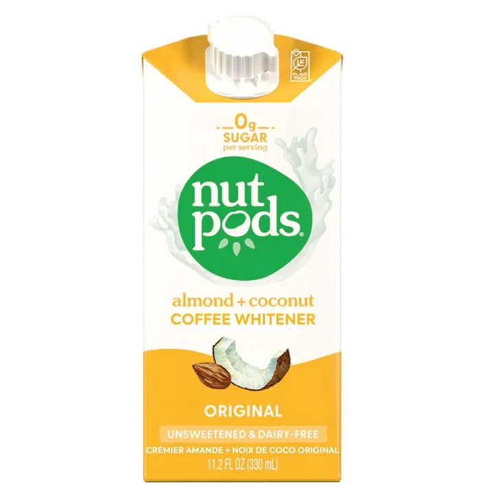 Front of Nutpods Original Unsweetened Dairy-Free Creamer, 330ml