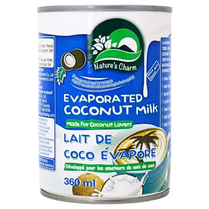 Front of Nature's Charm Evaporated Coconut Milk