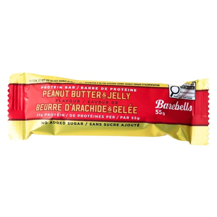 Barebells Protein Bar Peanut Butter & Jelly, 55g