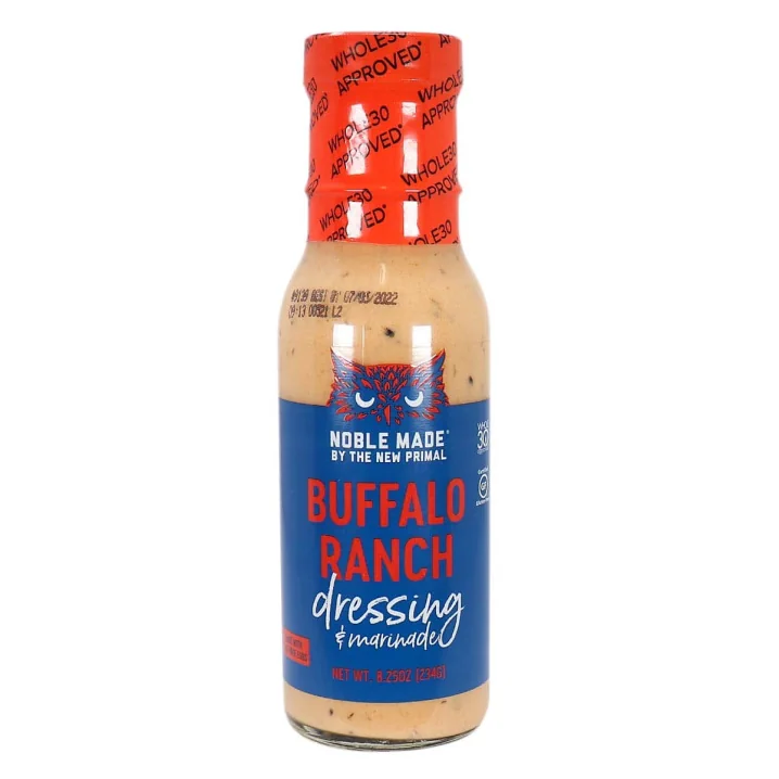 Front of The New Primal Buffalo Ranch Dressing & Marinade, 234g
