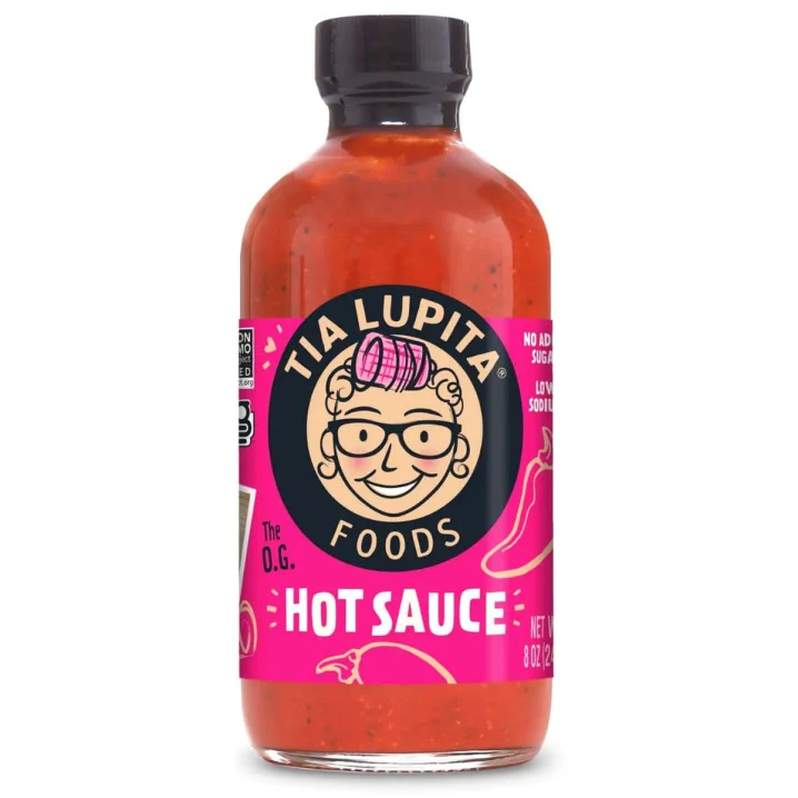 Front of Tia Lupita Low Sodium Gluten-Free Hot Sauce