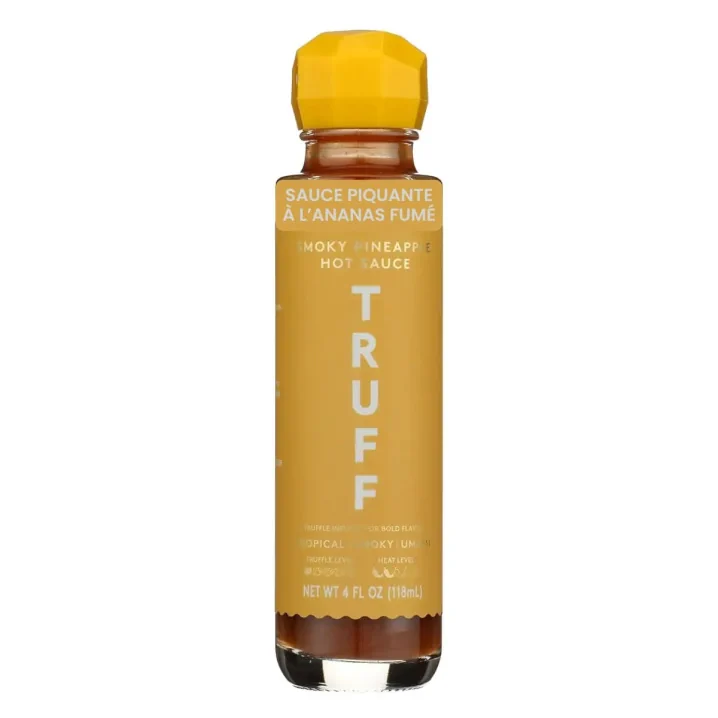 TRUFF Black Truffle Infused Hot Sauce Smoky Pineapple, 118mL