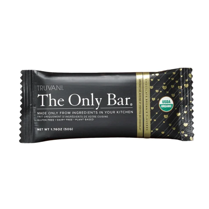 Truvani The Only Bar Chocolate Brownie Front