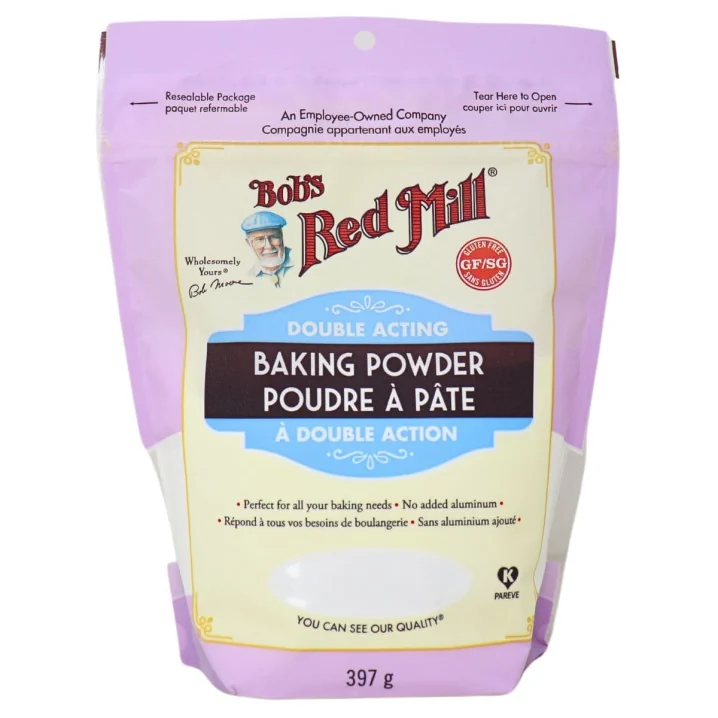 Front of Bob's Red Mill Baking Powder, 397g