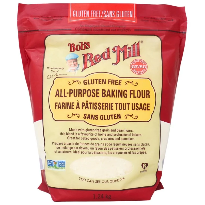 Front of Bob's Red Mill Gluten Free All Purpose Baking Flour, 1.24kg