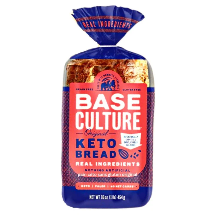 Front of Base Culture Keto Bread Original - Paleo Bread - Keto And Gluten Free Bread - Gluten Free Keto Bread
