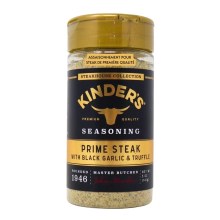 Kinder’s Seasoning Prime Steak Front