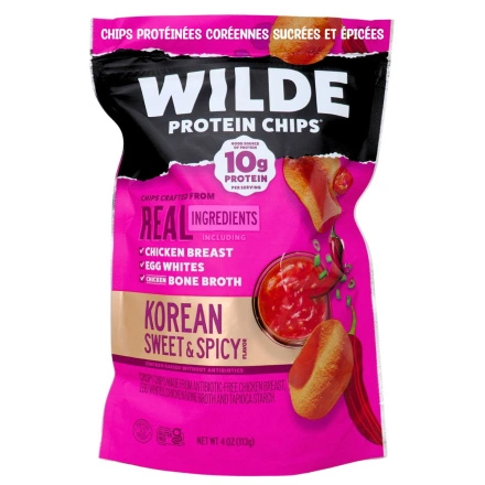 Wilde Protein Chips Korean Sweet & Spicy, 113g
