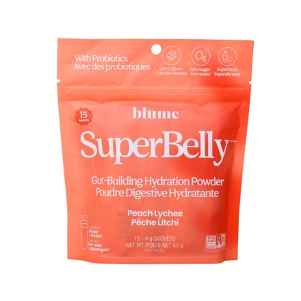 Blume Zero Sugar Hydration Powder Peach Lychee Front