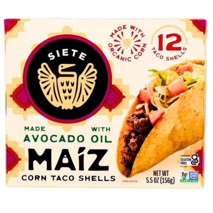 Front of Siete, Siete Canada, Organic Tortillas