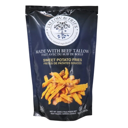 Tallow & Fries Beef Tallow Sweet Potato Fries Front