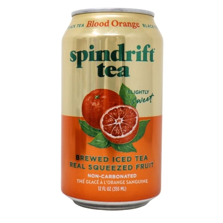 Spindrift Iced Tea Blood Orange Front
