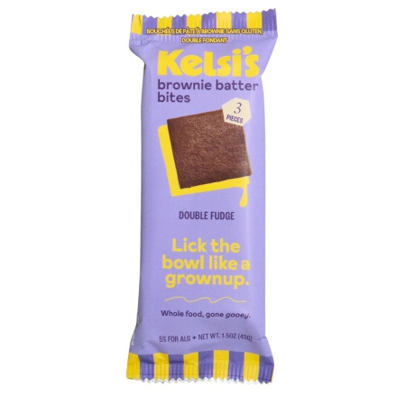Kelsi’s Gluten-Free Brownie Batter Bites Double Fudge Front