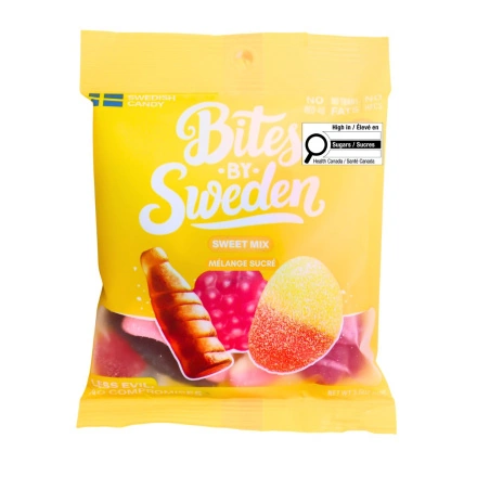 Bites by Sweden Sweet mix Front