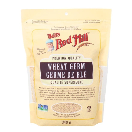 Front of Bob's Red Mill Premium Quality Wheat Germ, 340g