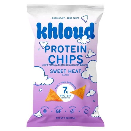Khloud Protein Tortilla Chips Sweet Heat Front