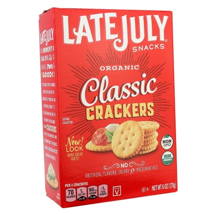 Late July Organic Crackers Classic, 170g