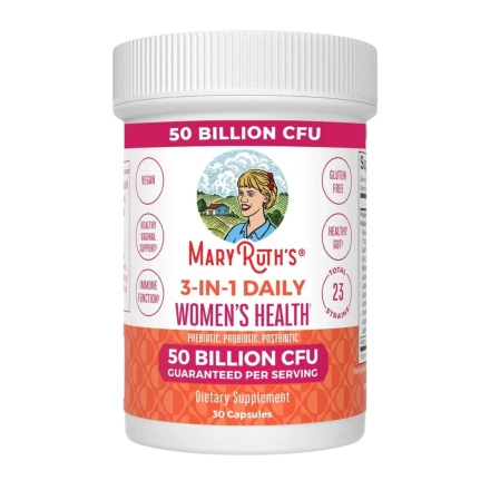 Mary Ruth's 3-in-1 Daily Women's Health Supplement, 30 Gummies Front