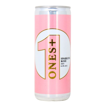 Front of ONES Wine Non-Alcoholic Rose Wine