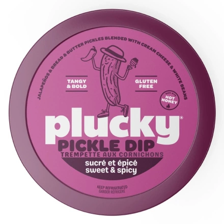 Plucky Pickle Dip Sweet & Spicy Front