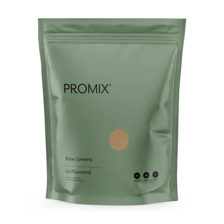 PROMIX Raw Greens Unflavoured, 196.2 g Front