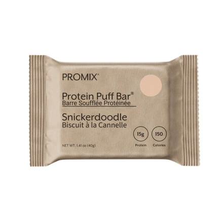 PROMIX Protein Puff Bar Snickerdoodle Canada Front