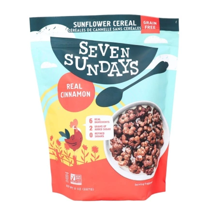 Front of Seven Sundays Grain Free Cereal Cinnamon