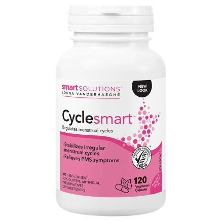 Front of Smart Solutions Cyclesmart, 120 Capsules