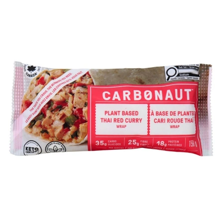 Carbonaut Plant-Based Thai Red Curry Wrap Front