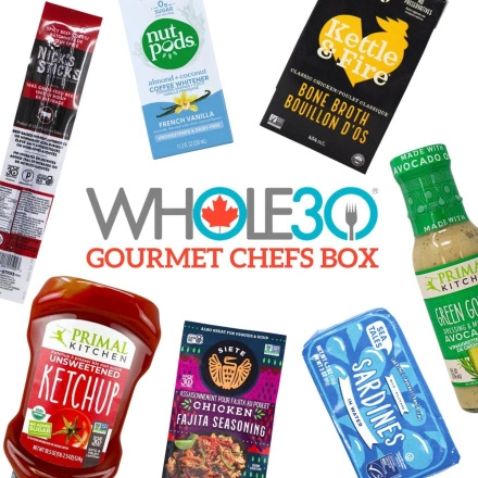 Whole30 Gourmet Chef's Box Front