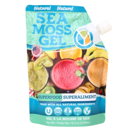 Front of Yemaya Sea Moss Gel - Sea Moss Supplement - Sea Moss Natural