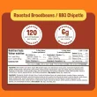 Go! Beanz High Protein Roasted Broadbeans Snack Variety 6-Pack Nutrition