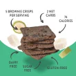 Bantastic Keto Brownie Crisps Double Chocolate Brownie