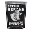 Front of Better Bovine Premium Grass-Fed Wagyu Beef Jerky Salt & Pepper - Natural Beef Jerky - No Sugar Beef Jerky - Grass Fed Jerky