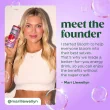 Bloom Sparkling Energy Drink Juicy Orange Lifestyle 2