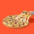 Banza Gluten-Free Chickpea Pizza Roasted Veggie - High Protein Pizza - Veggie Pizza - Healthy Frozen Pizzas