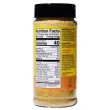Back of Bragg Nutritional Yeast Seasoning, 127g