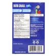 Back of Bob Snail Healthy Dried Fruit Snack Fruit Leather Natural Fruit Stripes Apple Pear Blueberry