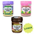 The Coconut Cult Probiotic Coconut Yogurt Variety Pack Front of 3-pack