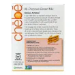 Back of Chebe Grain-Free All-Purpose Bread Mix - Grain Free Bread Mix - Gluten Free Bread Mix - Gluten Free Baking