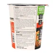 Ingredients of Chef Woo High Protein Plant-Based Instant Ramen Roasted Chicken