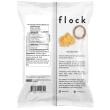 Back of Flock Chicken Skin Crisps Original - Chicken Skin Chips - Chicken Chips - Keto Protein Chips