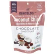 Front of Rawcology Chocolate Cinnamon Superfood Coconut Chips