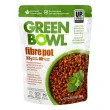 Front of Green Bowl Lentil Dish Vegan Bowl Microwavable Lentils Fibre Pot