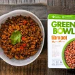 Green Bowl Lentil Dish Vegan Bowl Microwavable Lentils Fibre Pot