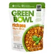 Front of Green Bowl Upcycled Microwavable Rice Vegan Rice Bowl Rich Pea