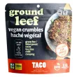 Front of Ground Leef Vegan Crumbles Taco