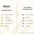 Lifestyle 1 of Hero Low-Carb Sliced Bread Seeded - Plant-Based Bread - Healthy Bread Loaf - Olive Oil Bread